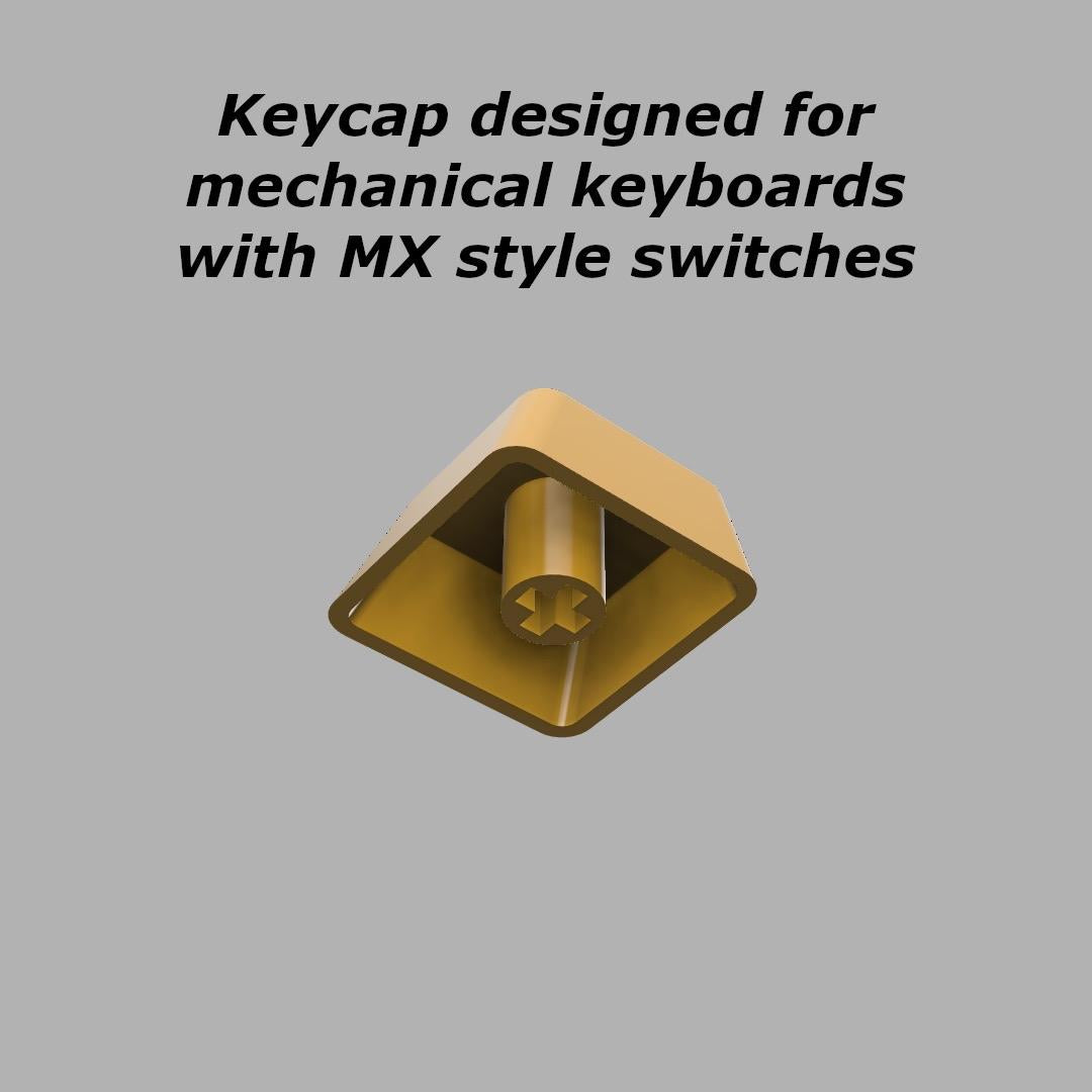 Duck keycap for mechanical keyboards